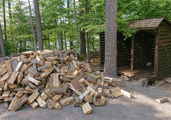 Ottery woodshed