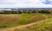 On Mangere Mountain, near Auckland