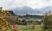 Tasman River valley towards Mount Cook