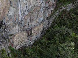 The Inca bridge