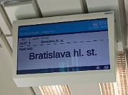 On the train from Budapest to Bratislava