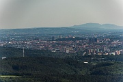 Brno from Babí lom, near Vranov, Czechia