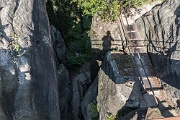 Šaunštejn Castle (Robbers' Castle), near Jetřichovice, Czechia