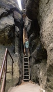 Anita - Šaunštejn Castle (Robbers' Castle), near Jetřichovice, Czechia