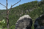 Šaunštejn Castle (Robbers' Castle), near Jetřichovice, Czechia