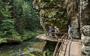 Soutěsky Kamenice (Kamenice gorge), Czechia