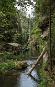 Soutěsky Kamenice (Kamenice gorge), Czechia