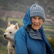 Mickey and Lilian - Ditchling Beacon, South Downs, England