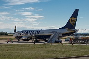 Our Ryanaiy 737 at Brno–Tuřany Airport, Czechia