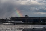 Waiting for take-off at Dorval