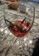 Jen's rosemary cocktail